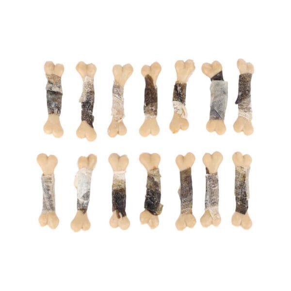 Calciumbotjes mit Kabeljauwhuid 85g