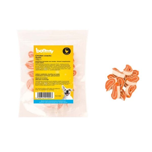 Sushi met kip - 100/500g